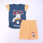 ⁦Kid Cotton 100% Pajama size 1 Year to 5 Years Old (5 Sizes) - Code 1070 - Mix and Max - Sizes: From 1 Y to 5 Y⁩ - الصورة ⁦6⁩