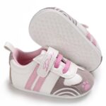 Baby Shoes - Mix and Max - Colors: Black, Grey, Light Blue, and Pink - Sizes: 3 M to 6 M 11 cm, 6 M to 9 M 12 cm, 9 to 12 M 13 cm - Image 3