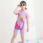 Girls One Piece Swimsuit (4 sizes From 3Y to 11Y) # A - Mix and Max - Sizes: From M 3-4Y to XXL 8-11Y