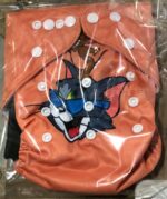 ⁦Reusable baby Washable Cloth Diapers with Adjustable Snap Buttons Multi Color Mix and Max⁩ - الصورة ⁦6⁩