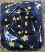 ⁦Reusable baby Washable Cloth Diapers with Adjustable Snap Buttons Multi Color Mix and Max⁩ - الصورة ⁦10⁩