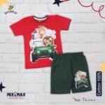 ⁦Kid Cotton 100% Pajama size 1 Year to 5 Years Old (5 Sizes) - Code 1020 - Mix and Max - Sizes: From 1 Y to 5 Y⁩ - الصورة ⁦5⁩