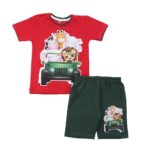 Kid Cotton 100% Pajama size 1 Year to 5 Years Old (5 Sizes) - Code 1020 - Mix and Max - Sizes: From 1 Y to 5 Y