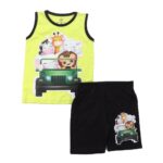 Kid Cotton 100% Pajama size 1 Year to 5 Years Old (5 Sizes) - Code 1025 - Mix and Max - Sizes: From 1 Y to 5 Y