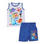 Kid Cotton 100% Pajama size 1 Year to 5 Years Old (5 Sizes) - Code 1030 - Mix and Max - Sizes: From 1 Y to 5 Y