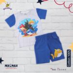 ⁦Kid Cotton 100% Pajama size 1 Year to 5 Years Old (5 Sizes) - Code 1040 - Mix and Max - Sizes: From 1 Y to 5 Y⁩ - الصورة ⁦5⁩