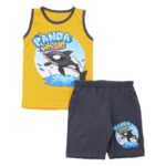 Kid Cotton 100% Pajama size 1 Year to 5 Years Old (5 Sizes) - Code 1055 - Mix and Max - Sizes: From 1 Y to 5 Y