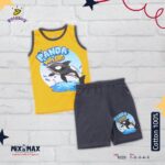⁦Kid Cotton 100% Pajama size 1 Year to 5 Years Old (5 Sizes) - Code 1055 - Mix and Max - Sizes: From 1 Y to 5 Y⁩ - الصورة ⁦5⁩