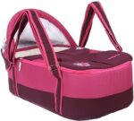⁦Portable Baby Carrycot Lightweight travel Bed Carrycot newborn ( Fly Fushia color ) - Sizes: 0-12 M - Mix and Max⁩ - الصورة ⁦2⁩