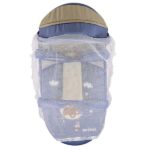 Portable Baby Carrycot Portable Bed Lightweight Carrycot ( Bear on Moon Blue color ) - Sizes: 0-12 M - Mix and Max - Image 7