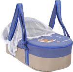 Portable Baby Carrycot Portable Bed Lightweight Carrycot ( Bear on Moon Blue color ) - Sizes: 0-12 M - Mix and Max - Image 10