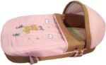 Portable Baby Carrycot Portable Bed Lightweight Carrycot ( Bear on Moon Pink color ) - Sizes: 0-12 M - Mix and Max - Image 11