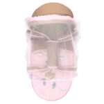 Portable Baby Carrycot Portable Bed Lightweight Carrycot ( Bear on Moon Pink color ) - Sizes: 0-12 M - Mix and Max - Image 9