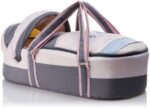 Portable Baby Carrycot Lightweight travel Bed Carrycot newborn ( Fish Pink color ) - Sizes: 0-12 M - Mix and Max