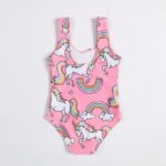 Girls 1 Piece Swimsuit (5 sizes From 3M to 6Y) # A - Mix and Max - Sizes: From M 2-3 Y to XXL 5-6 Y - Image 2