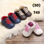 Baby Shoes 3 Sizes 1/2/3 (from Zero to 18 Months) - Mix and Max - Sizes: 0-6 M 11cm, 6-12 M 12cm, 12-18 M 13cm