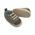 ⁦Baby Shoes 3 Sizes 1/2/3 (from Zero to 18 Months) - Mix and Max - Sizes: 0-6 M 11cm, 6-12 M 12cm, 12-18 M 13cm⁩ - الصورة ⁦3⁩