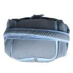 Mix and Max Baby Changing Diaper Large Shoulder bag with embroidery ( Bear on Train Light Blue ) - Image 5