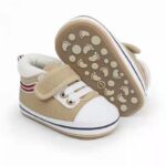 ⁦Baby Shoes 3 Sizes 1/2/3 (from Zero to 18 Months) # 2137 - Mix and Max - Sizes: 0-6 M 11cm, 6-12 M 12cm, 12-18 M 13cm⁩ - الصورة ⁦4⁩