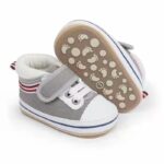 ⁦Baby Shoes 3 Sizes 1/2/3 (from Zero to 18 Months) # 2137 - Mix and Max - Sizes: 0-6 M 11cm, 6-12 M 12cm, 12-18 M 13cm⁩ - الصورة ⁦2⁩