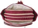 Mix and Max Baby Changing Diaper Large Shoulder bag with embroidery ( Jungle dark Red ) - Image 6