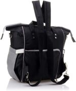 Diaper Backpack organized Large stylish bag waterproof suitable for travel with many pockets Mix and Max - Image 2