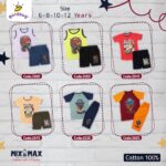 Kid Cotton 100% Pajama size 6 to 12 Years Old (4 Sizes) - Code 2055 - Mix and Max - Sizes: From 6 Y to 12 Y - Image 3