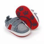 Baby Shoes 3 Sizes 1/2/3 (from Zero to 18 Months) # 3013 - Mix and Max - Sizes: 0-6 M 11cm, 6-12 M 12cm, 12-18 M 13cm