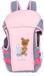 Baby Carrier 4 Positions 4 in 1 (Pink # 319) - Mix and Max - Sizes: 0-24 M