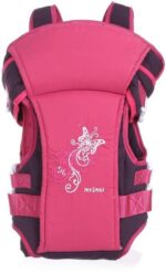 Baby Carrier 4 Positions 4 in 1 (Fushia # 320) - Mix and Max - Sizes: 0-24 M