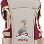 Premium Baby Carrier with 4 Carrying Positions (with Sleeping Position) – Multiple Colors - Size 0-24 Months - Mix and Max - Color Beige 321