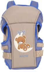 Baby Carrier 4 Positions 4 in 1 (Blue Bear on Moon # 316) - Mix and Max - Sizes: 0-24 M