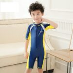 Boys One Piece Swimsuit (7 sizes From 2Y to 12Y) # A - Mix and Max - Sizes: From M 2-3 Y to XXL 5-6 Y
