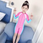 Girl One Piece Swimsuit (7 sizes From 2Y to 12Y) # AG - Mix and Max - Sizes: From M 2-3 Y to XXL 5-6 Y