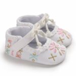 Baby Shoes - Mix and Max - Colors: Pink, Red, and White - Sizes: 3 M to 6 M 11 cm, 6 M to 9 M 12 cm, 9 to 12 M 13 cm - Image 3