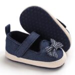 Baby Shoes - Mix and Max - Colors: Blue, Pink, and White - Sizes: 3 M to 6 M 11 cm, 6 M to 9 M 12 cm, 9 to 12 M 13 cm