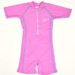 Girl Half Sleeves Swimsuit (5 sizes From 2 to 10 years) # A - Mix and Max - Sizes: From 2 Y to 10 Y