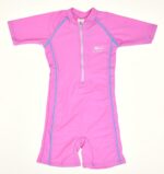 Girl Half Sleeves Swimsuit (5 sizes From 2 to 10 years) # A - Mix and Max - Sizes: From 2 Y to 10 Y