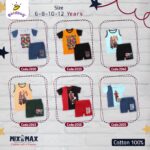 Kid Cotton 100% Pajama size 6 to 12 Years Old (4 Sizes) - Code 2055 - Mix and Max - Sizes: From 6 Y to 12 Y - Image 4