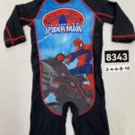 Boy Long Sleeves Swimsuit (5 sizes From 2 to 10 years) # A - Mix and Max - Sizes: From 2 Y to 10 Y