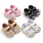 Baby Shoes 3 Sizes 1/2/3 (from Zero to 18 Months) #C675 - Mix and Max - Sizes: 0-6 M 11cm, 6-12 M 12cm, 12-18 M 13cm