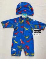 Baby One Piece Salobet Swimsuit (3 sizes From 12 to 24M) # A - Mix and Max - Sizes: 12 M, 18 M, 24 M - Image 2