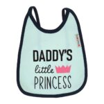 Multi-colors Printed Bib with diaper back Average size 27*19cm (2 Pieces) Girl g - Mix and Max - Colors: Fuchsia, Grey, and Light Blue - Sizes: 0-18 - Image 19