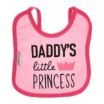 Multi-colors Printed Bib with diaper back Average size 27*19cm (2 Pieces) Girl g - Mix and Max - Colors: Fuchsia, Grey, and Light Blue - Sizes: 0-18 - Image 16