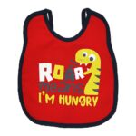 ⁦Multi-colors Printed Bib with diaper back size 38*29cm (2 Pieces) Boys b - Mix and Max - Colors: Fuchsia, Grey, and Light Blue - Sizes: 0-18⁩ - الصورة ⁦14⁩