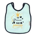 Multi-colors Printed Bib with diaper back size 38*29cm (2 Pieces) Girl g - Mix and Max - Colors: Fuchsia, Grey, and Light Blue - Sizes: 0-18 - Image 37