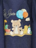Nursing Baby Apron Cover for Breastfeeding Comfortable with Privacy mosquito Net Window Play Bear Jeans Mix and Max - Image 7