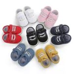 Baby Shoes 3 Sizes 1/2/3 (from Zero to 18 Months) - Mix and Max - Sizes: 0-6 M 11cm, 6-12 M 12cm, 12-18 M 13cm