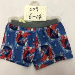 Boy Short Swimsuit (4 sizes From 8 to 14 years) # A - Mix and Max - Sizes: From 8 Y to 14 Y