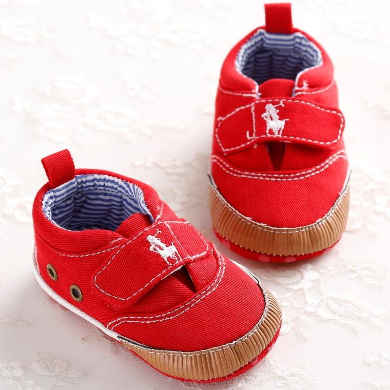 703.jpg Baby Shoes 3 Sizes 1/2/3 (from Zero to 18 Months) - Mix and Max - Sizes: 0-6 M 11cm, 6-12 M 12cm, 12-18 M 13cm - Image 1